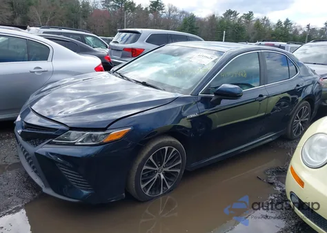 2019 Toyota Camry Hybrid Se из США, поврежденный, VIN 4T1B21HK3KU012648